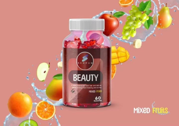 Beauty Mixed Fruits Gummies